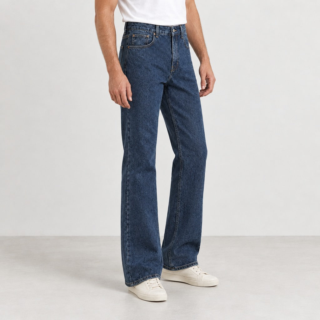 Romano Flared Jeans - Lead Product Detail