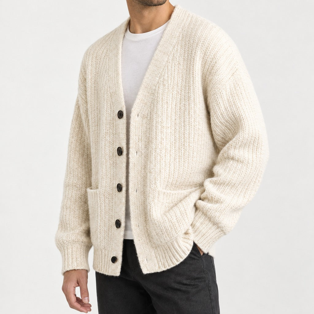 Nico Ribbed Cardigan - Lead Product Detail