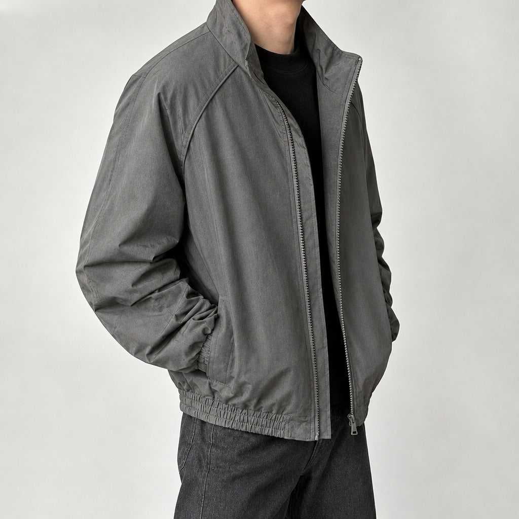 Sullivan Stand Collar Jacket - Lead Product Detail