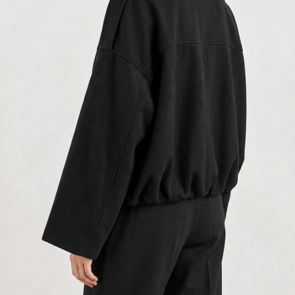 Ilona Suede Texture Jacket - Lead Product Detail