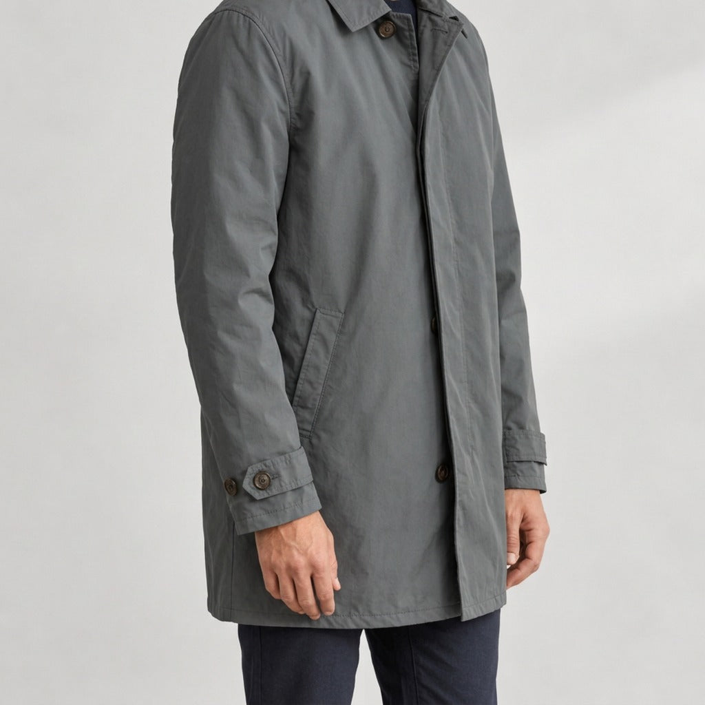 Mathis Mid Length Coat - Lead Product Detail