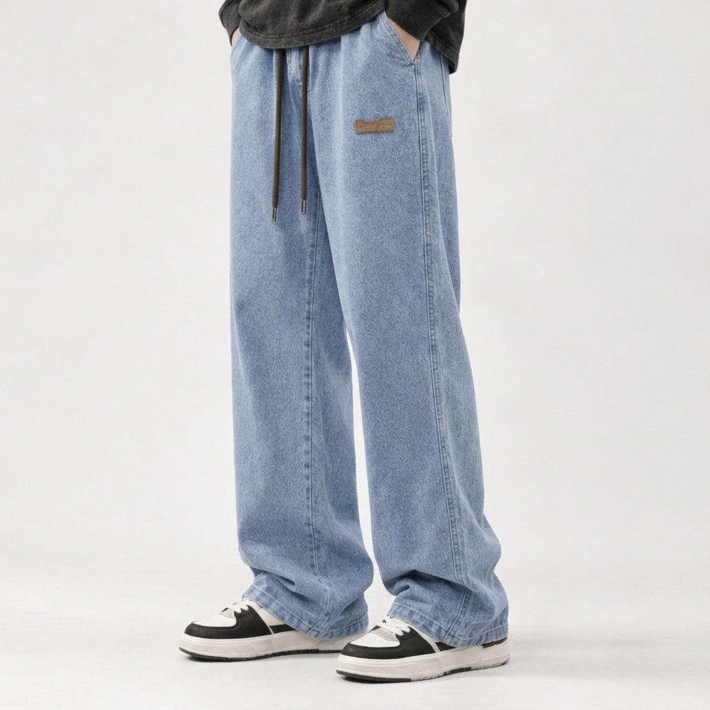 Rodolfo Wide Leg Jeans - Lead Product Detail