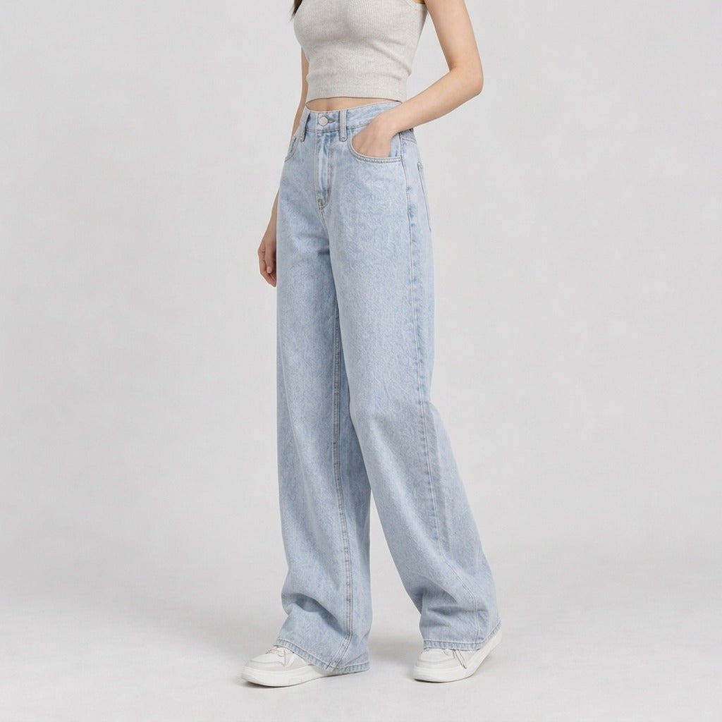 Francine Wide Leg Jeans - Lead Product Detail