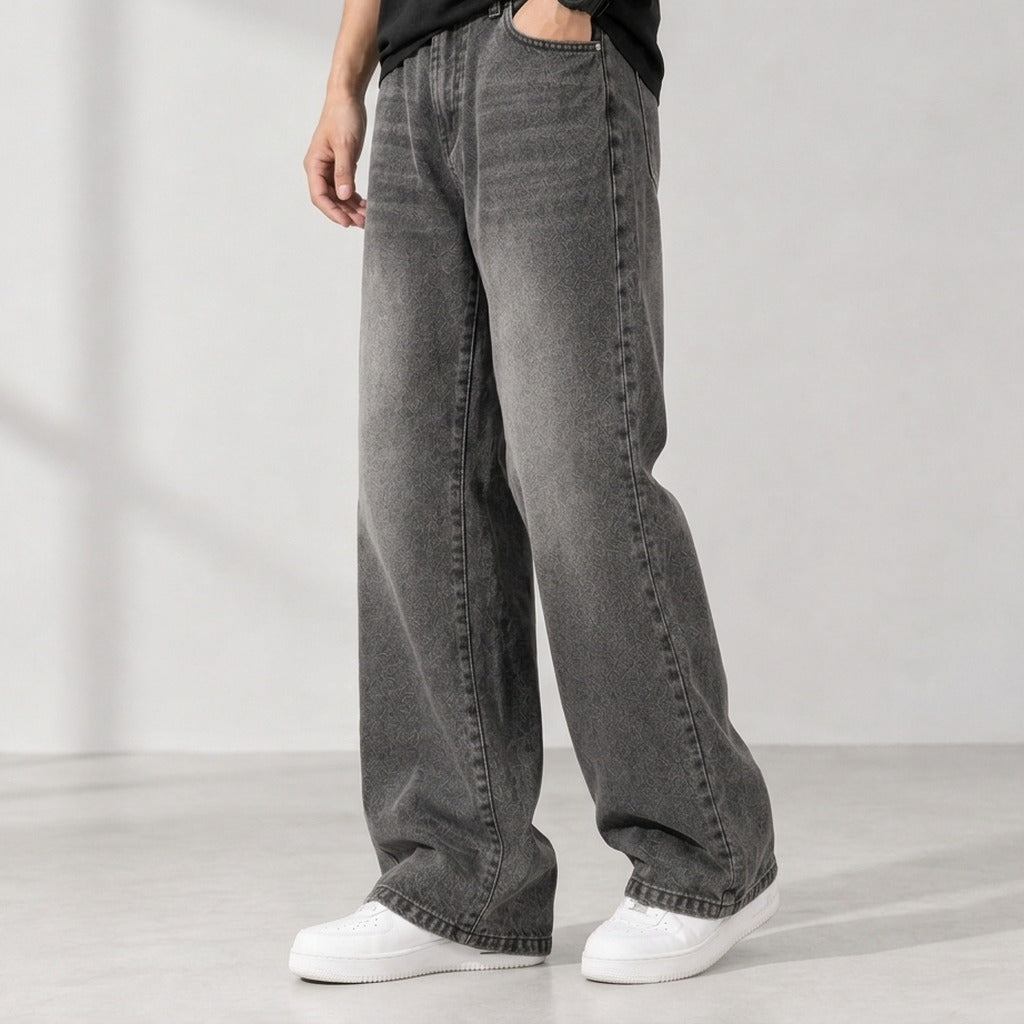 August Wide Leg Jeans - Lead Product Detail