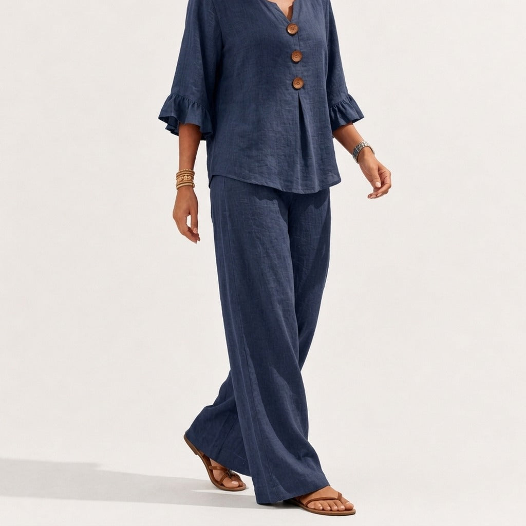 Maxine Ruffle Sleeve Set - Lead Product Detail