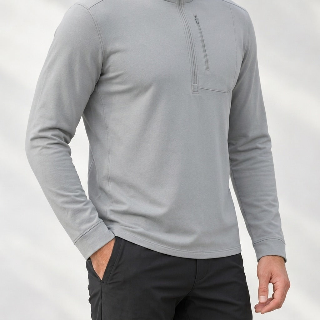 Eugene Half Zip Top - Lead Product Detail