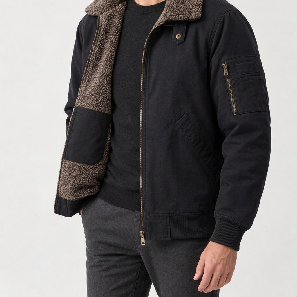 Guy Fleece Lined Jacket - Lead Product Detail