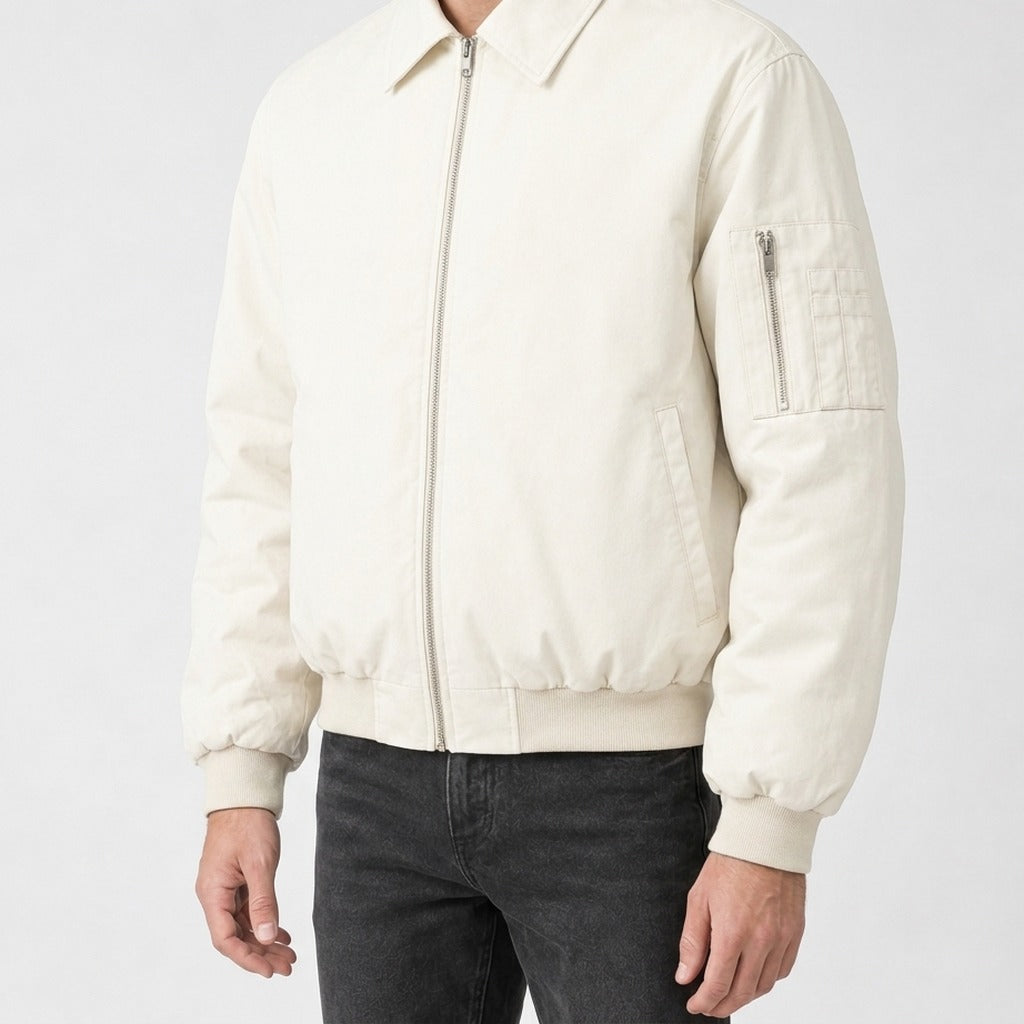 Isidore Bomber Jacket - Lead Product Detail