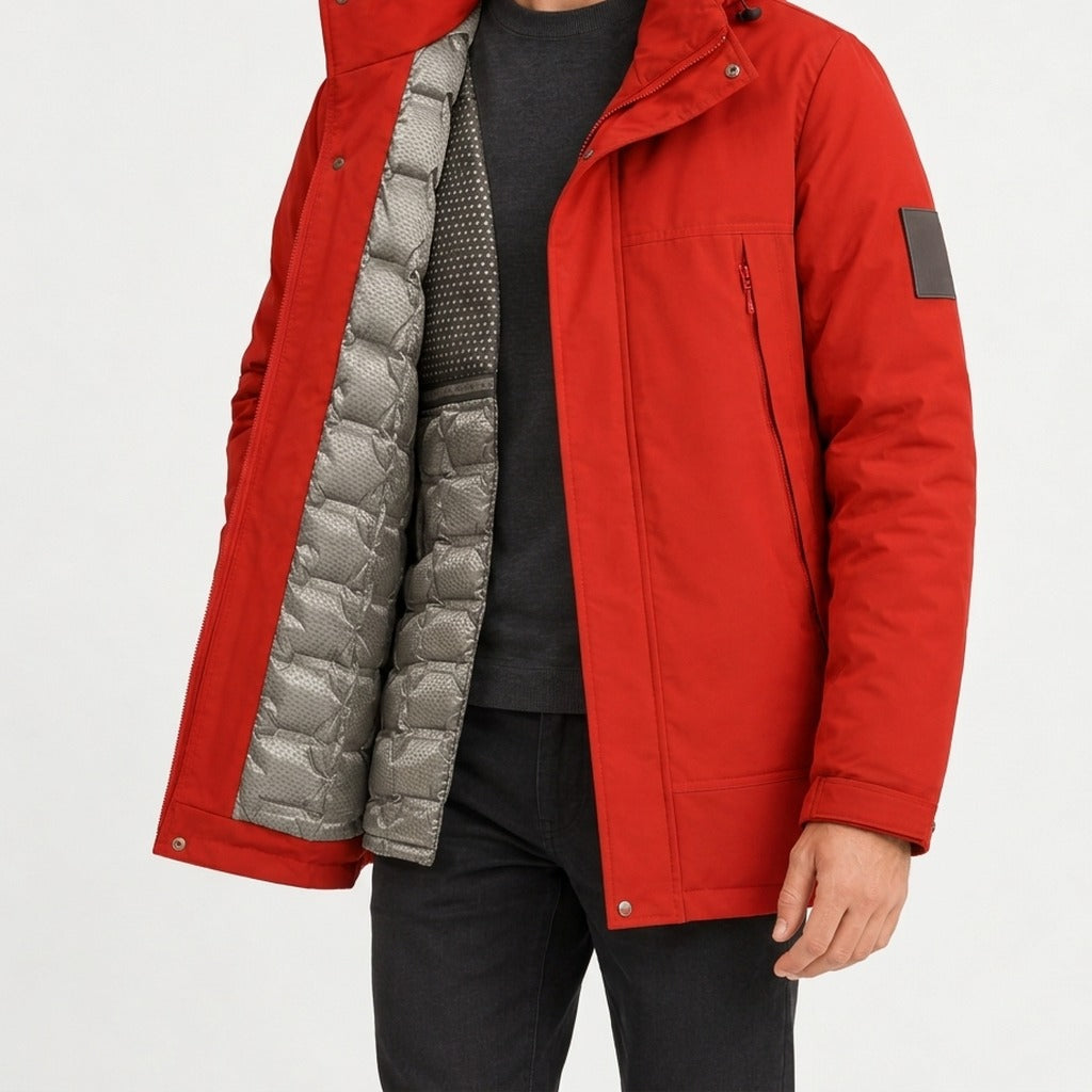Hubert Hooded Jacket - Lead Product Detail