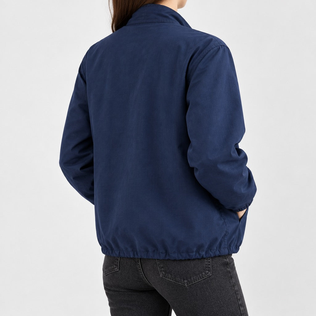 Aukje Stand Collar Jacket - Lead Product Detail