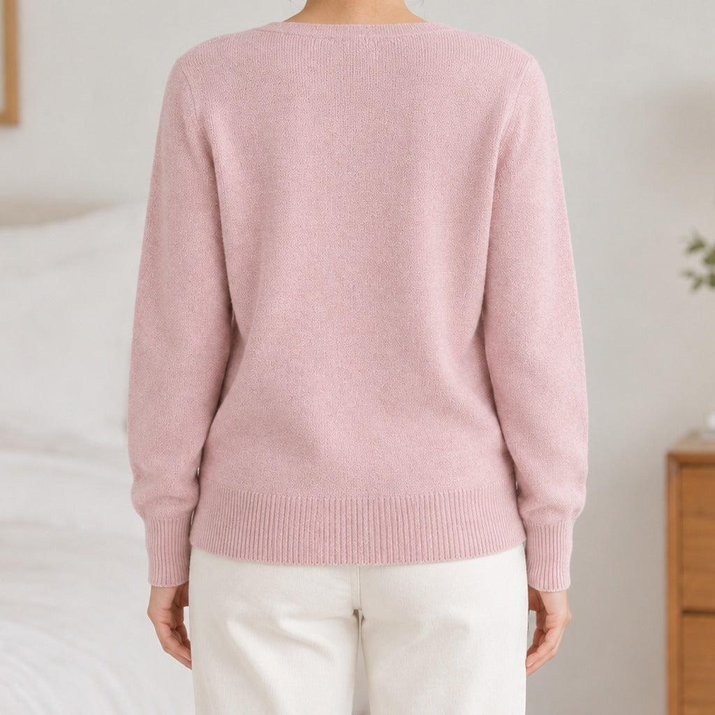 Constanze V Neck Cardigan - Lead Product Detail