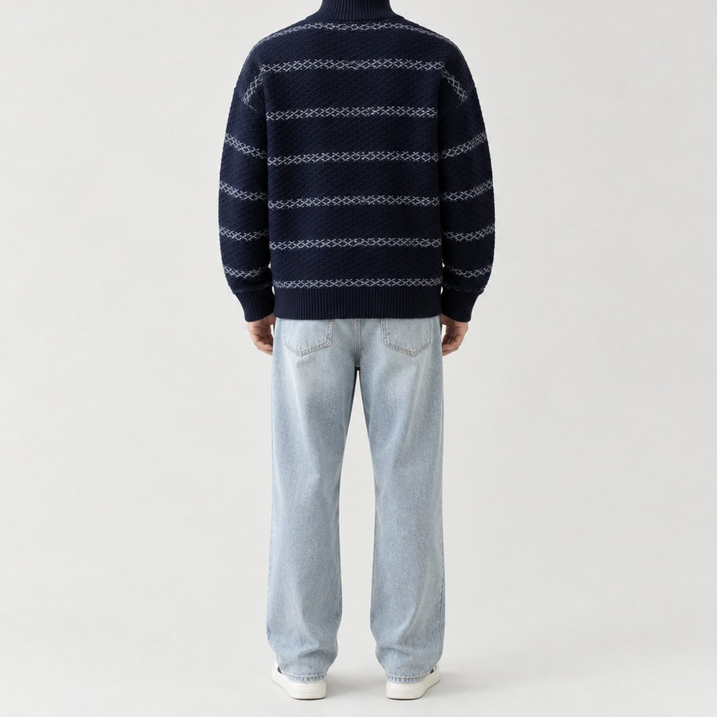 Aniello Jacquard Jacket - Lead Product Detail