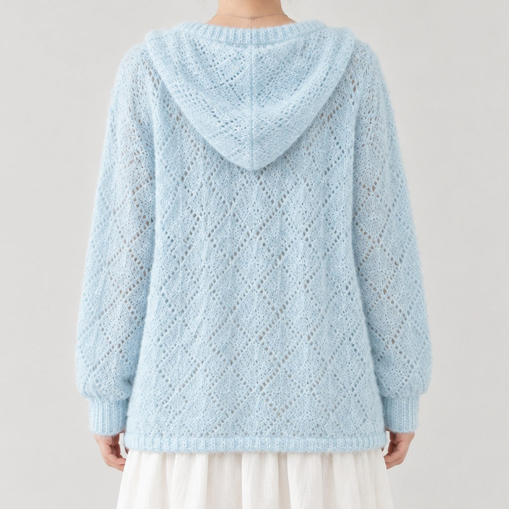 Dagrun Hooded Cardigan - Lead Product Detail