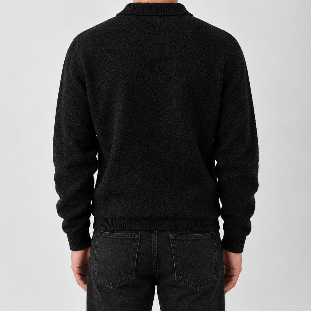 Arnaldur Polo Sweater - Lead Product Detail