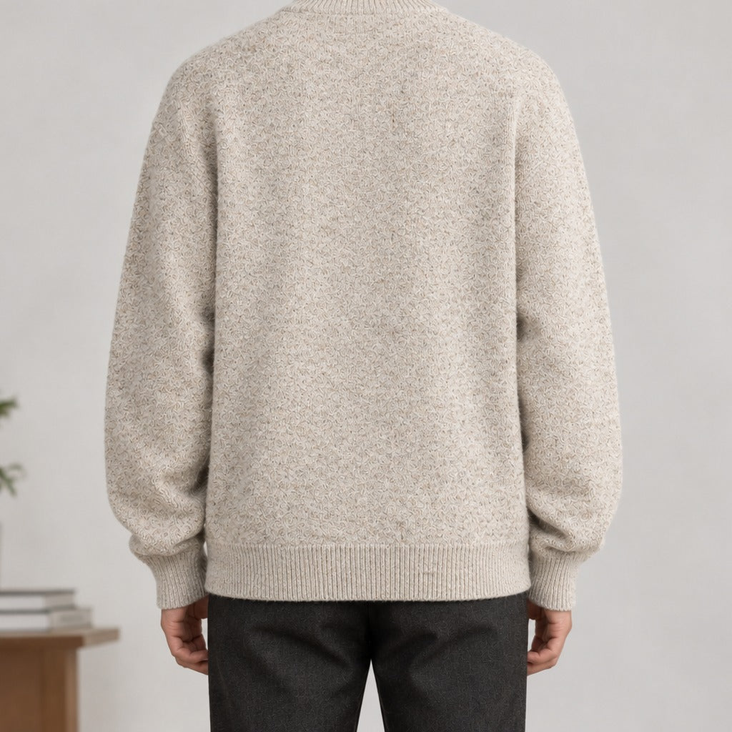 Bengt Stand Collar Cardigan - Lead Product Detail