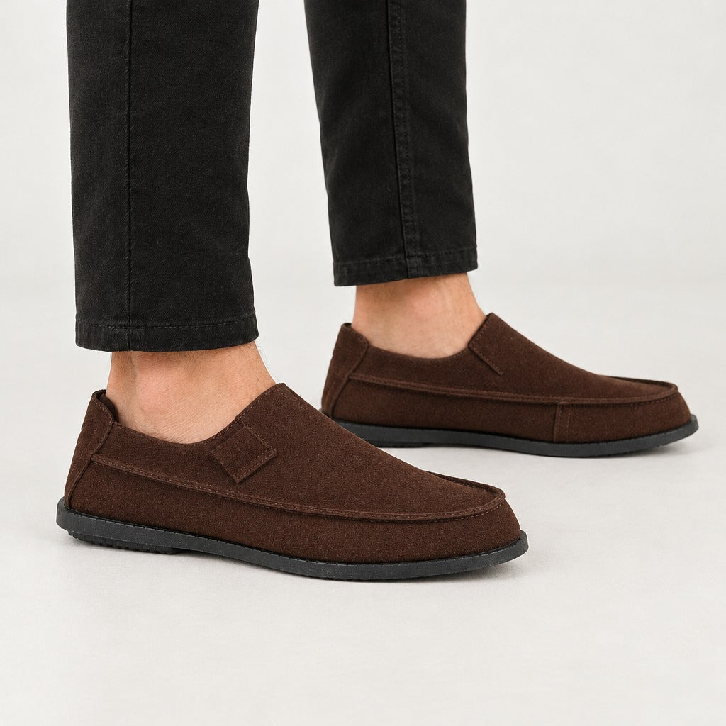 Bernhard Suede Loafers - Lead Product Detail