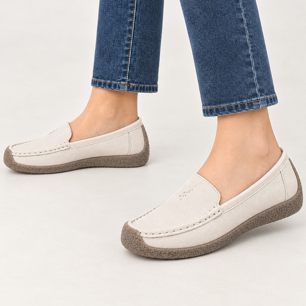 Giuseppa Round Toe Loafers - Lead Product Detail