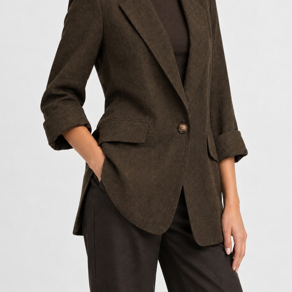 Graziana Textured Blazer - Lead Product Detail