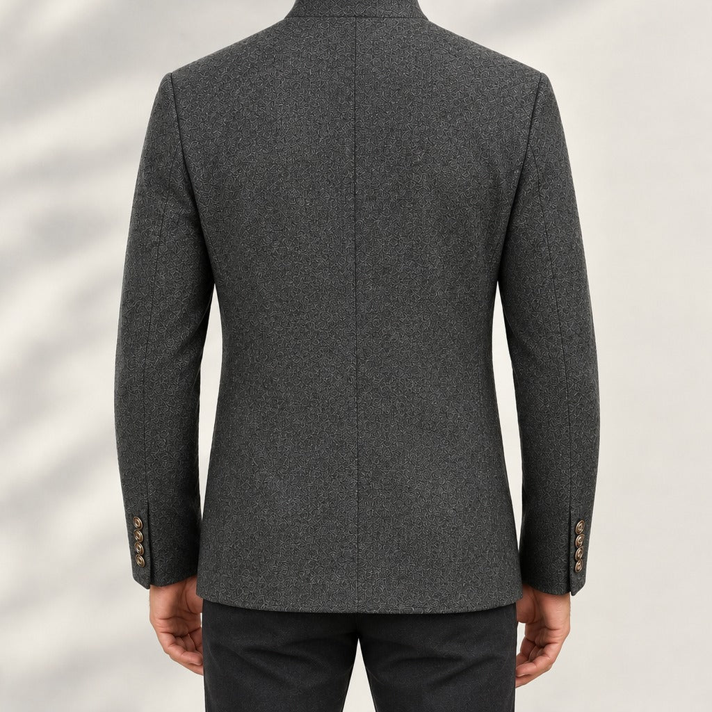 Brynjar Stand Collar Jacket - Lead Product Detail