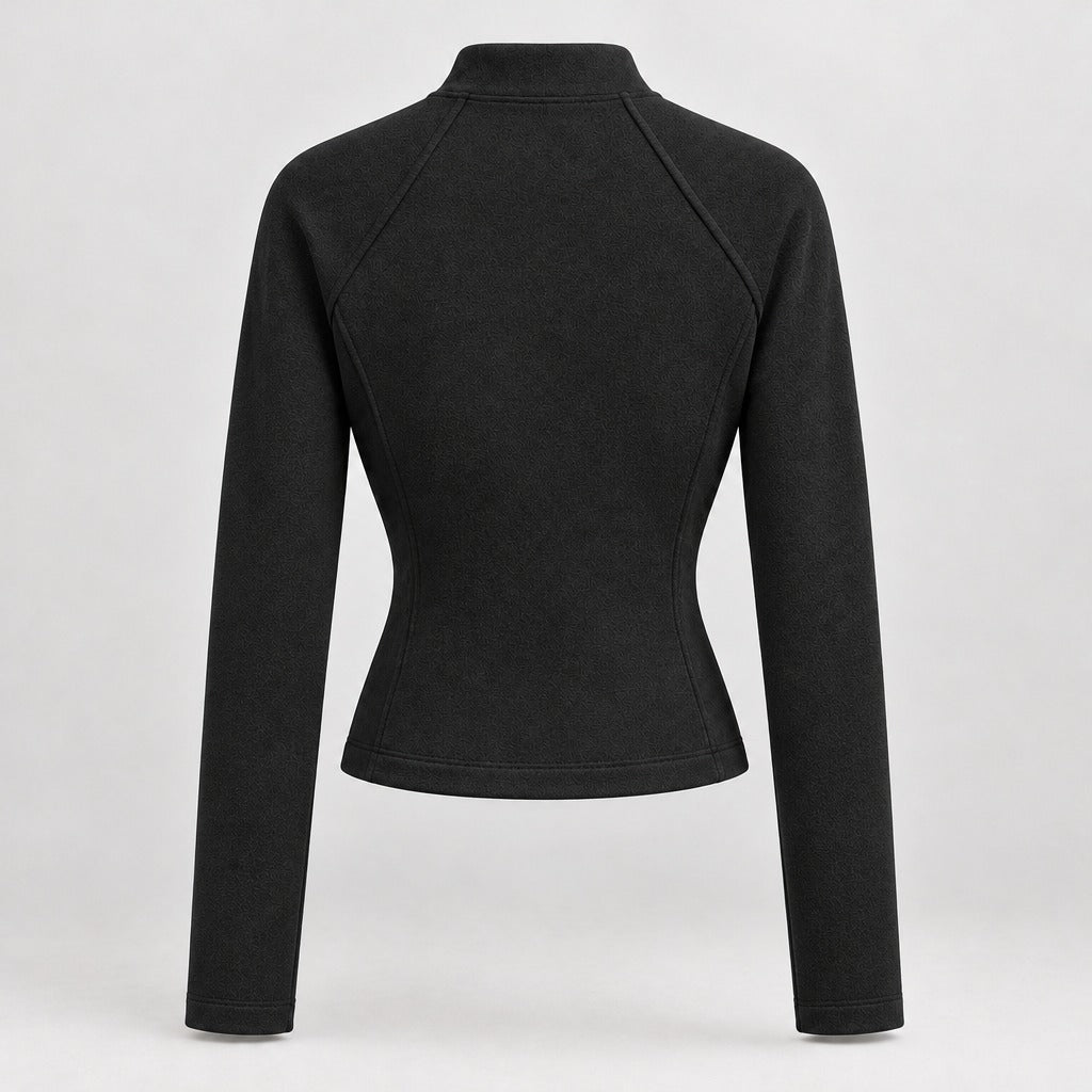 Hrund Double Zip Jacket - Lead Product Detail