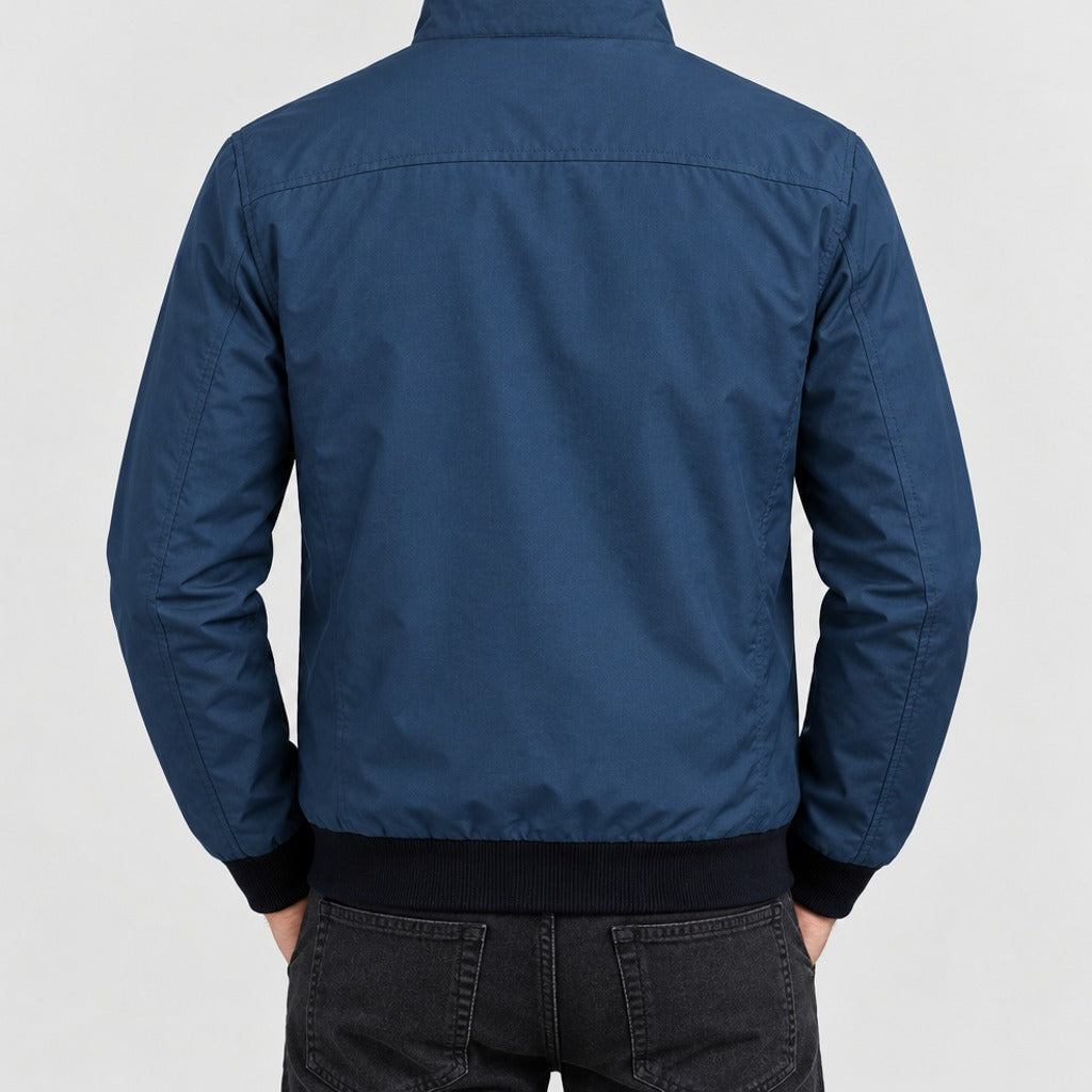 Cyrill Stand Collar Jacket - Lead Product Detail