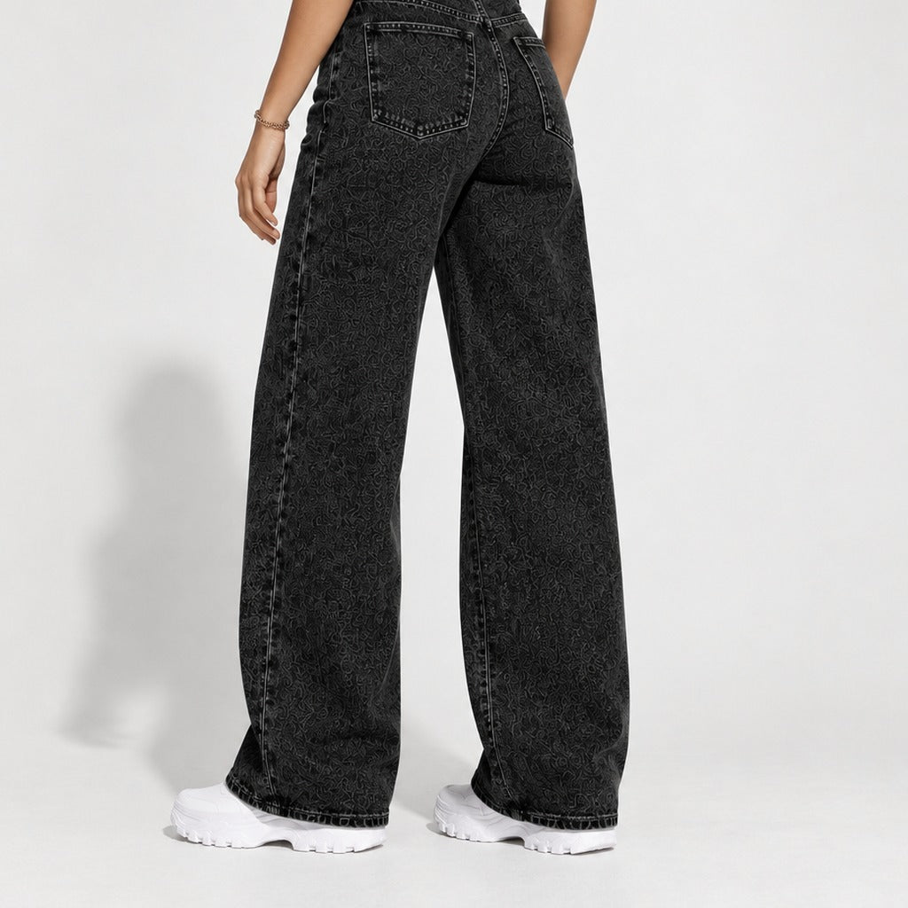 Briallen Wide Leg Jeans - Lead Product Detail