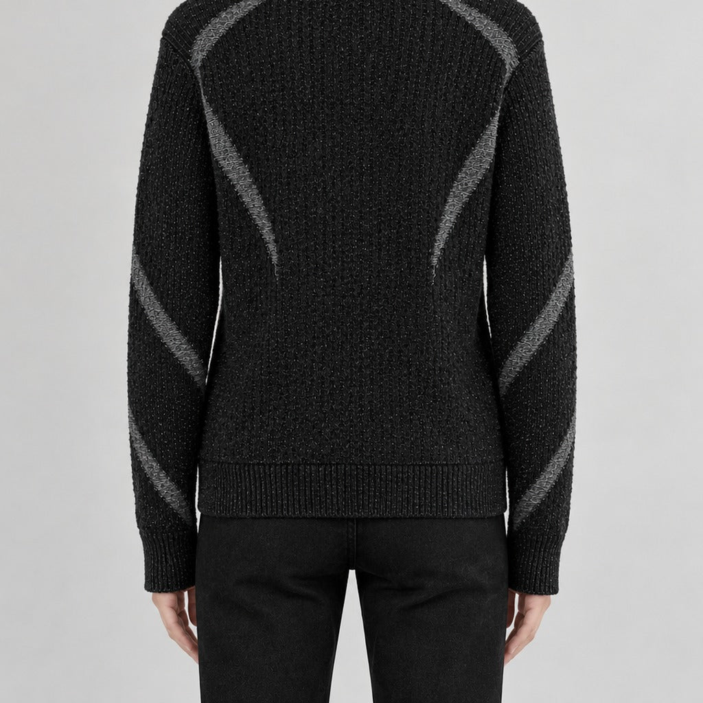 Finnbogi Ribbed Zip Cardigan - Lead Product Detail