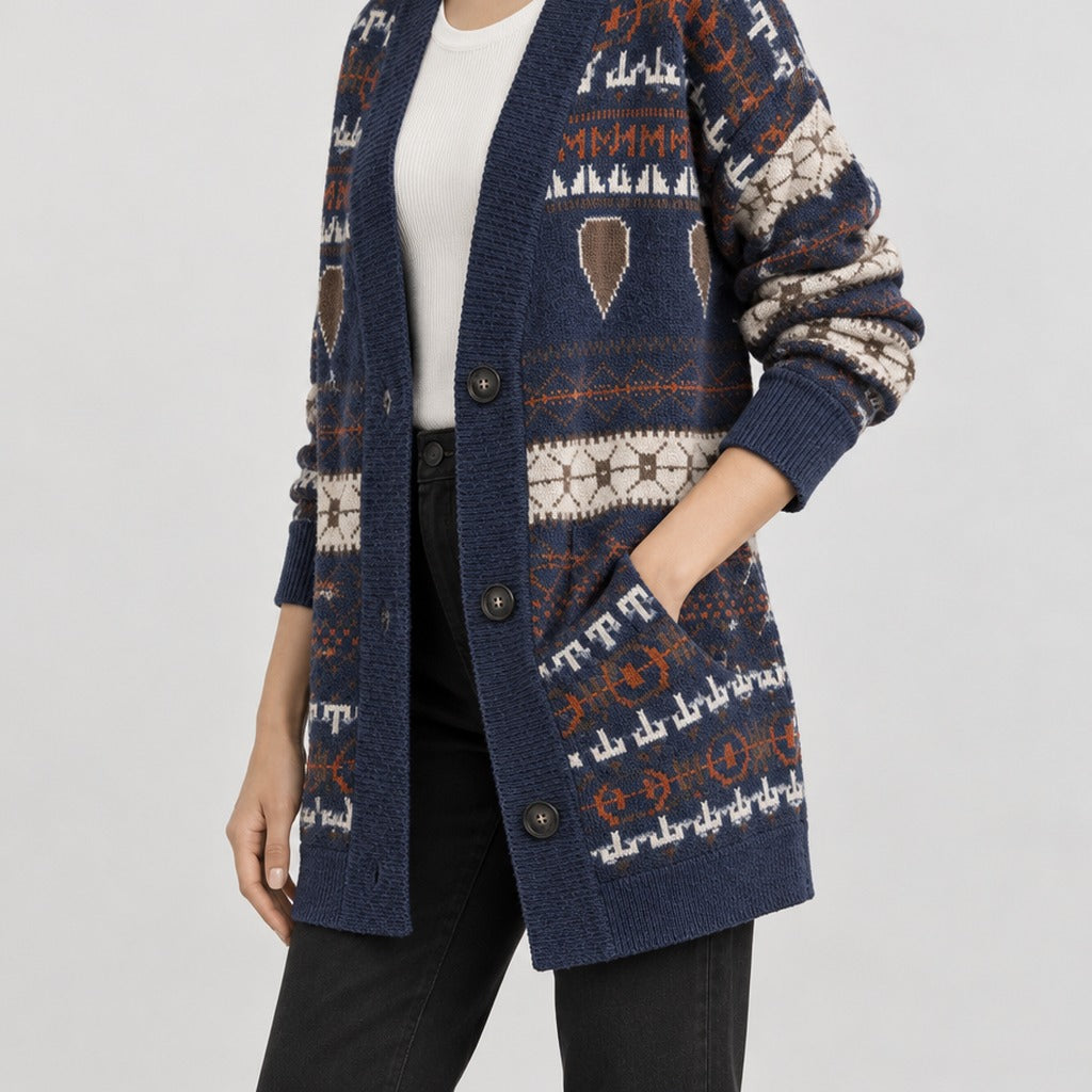 Kristel Patterned Cardigan - Lead Product Detail