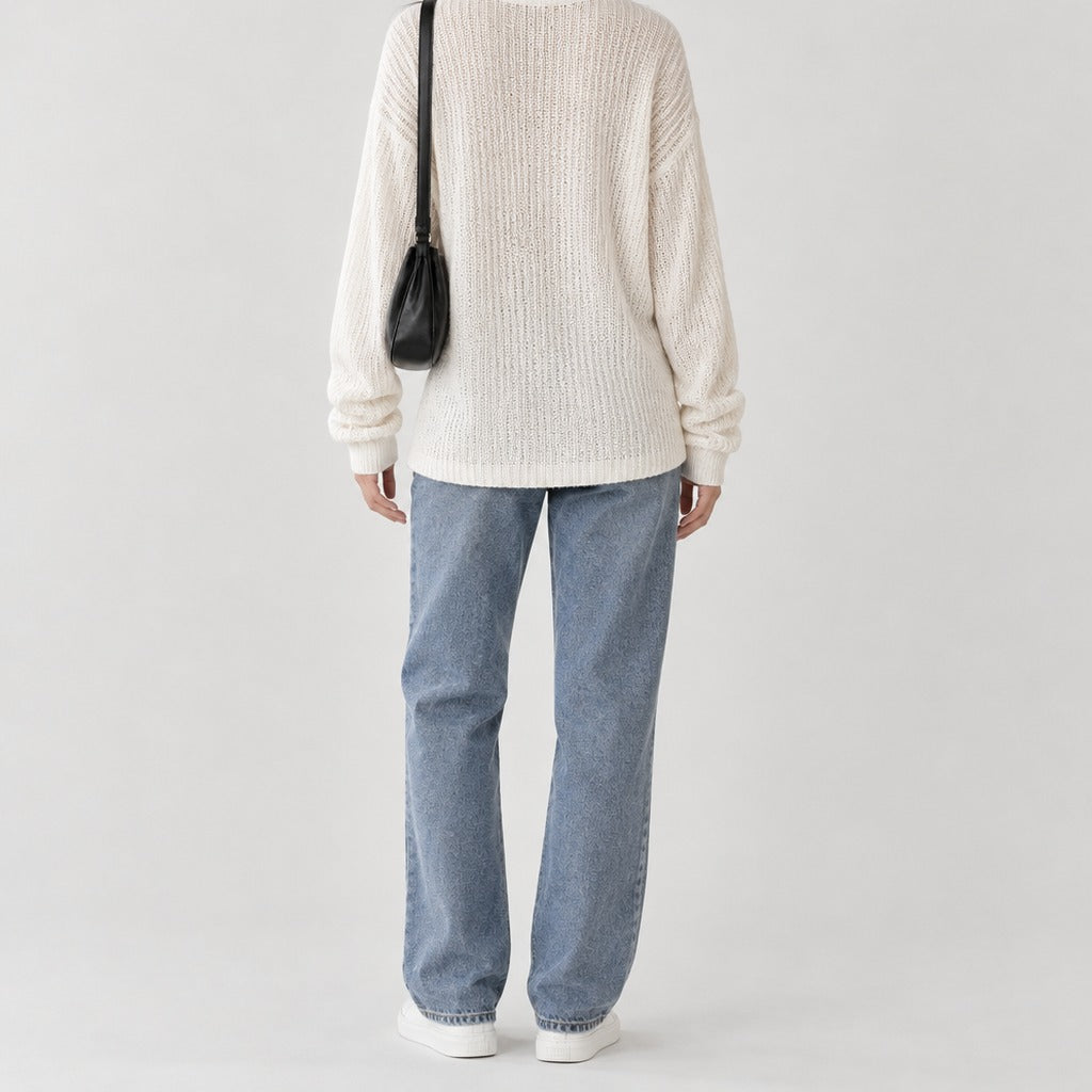 Lieke Letter Knit Top - Lead Product Detail