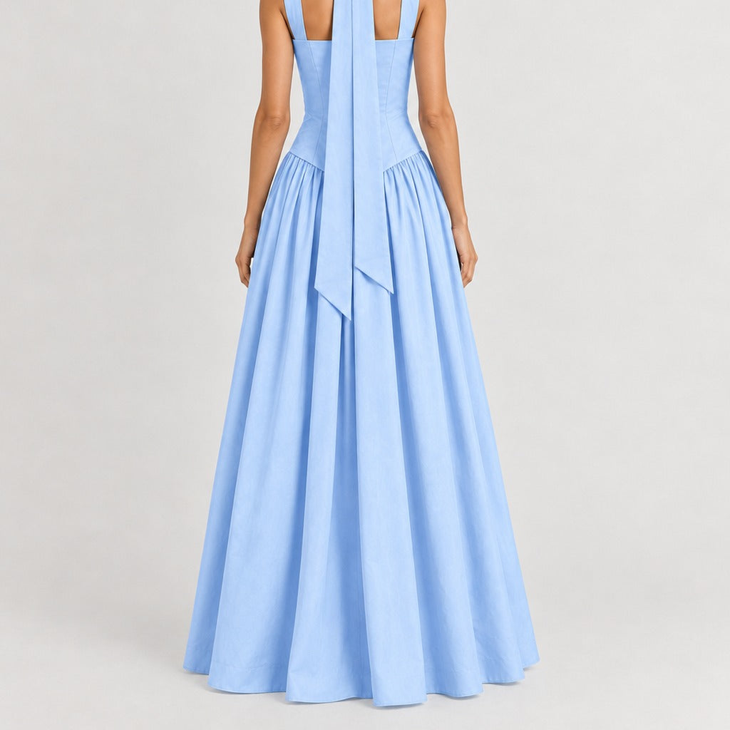 Majken Asymmetric Maxi Dress - Lead Product Detail