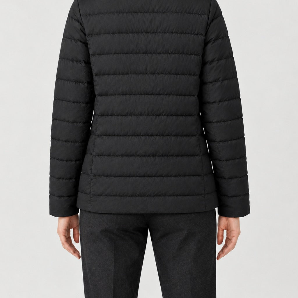 Maude Collarless Puffer Jacket - Lead Product Detail
