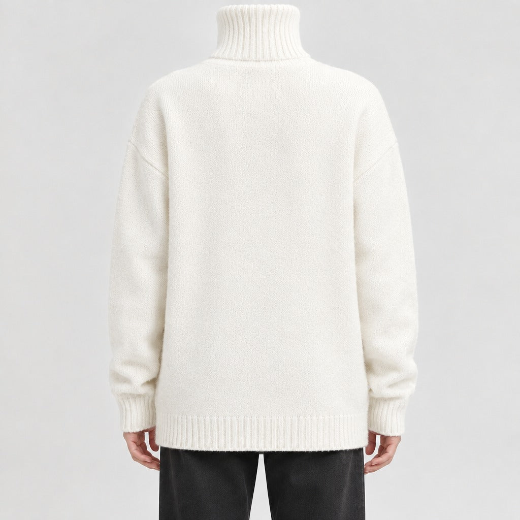 Helmut Ribbed Turtleneck Sweater - Lead Product Detail