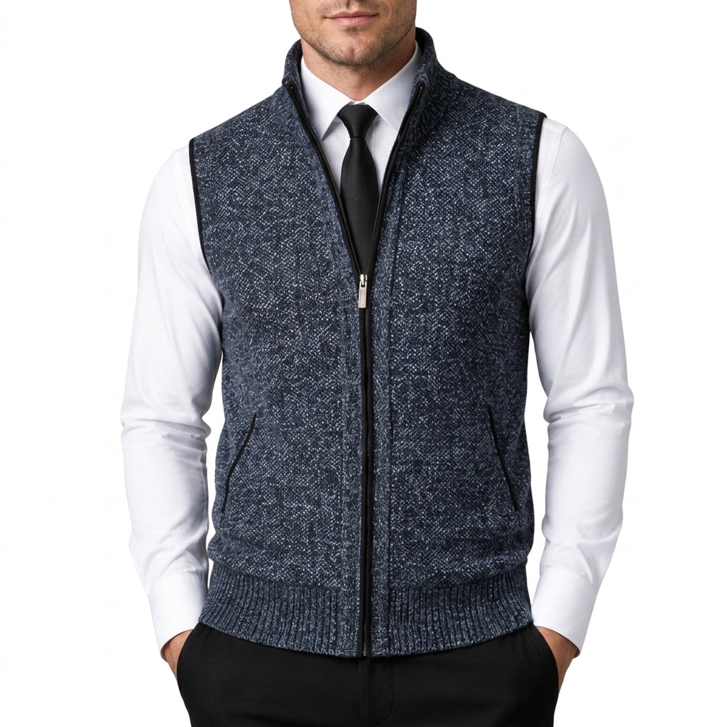 Navy Marl