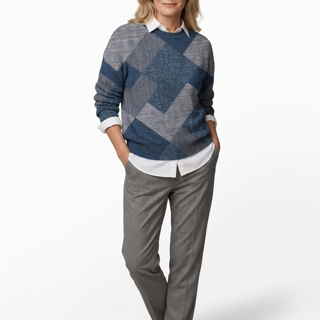 Maren Patchwork Sweater