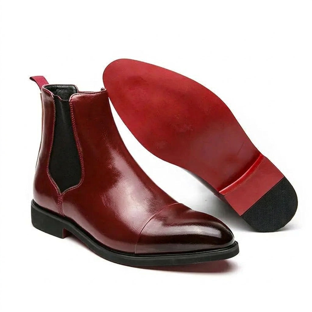 Rufus Cap Toe Chelsea Boots