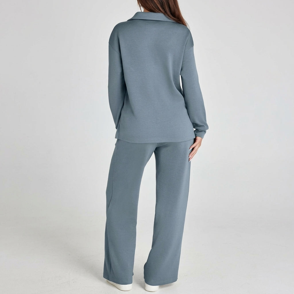 Elsa Collared Lounge Set