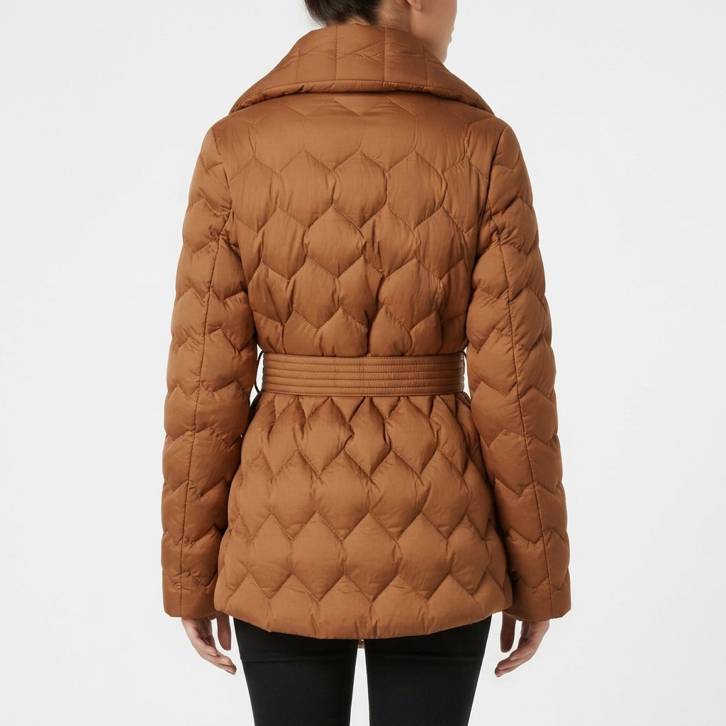 Freja Quilted Belted Jacket