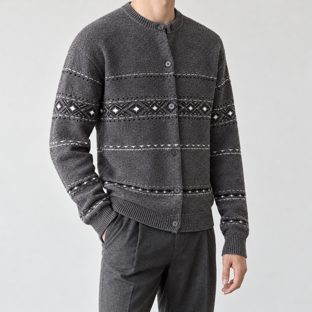 Arthur Fair Isle Cardigan