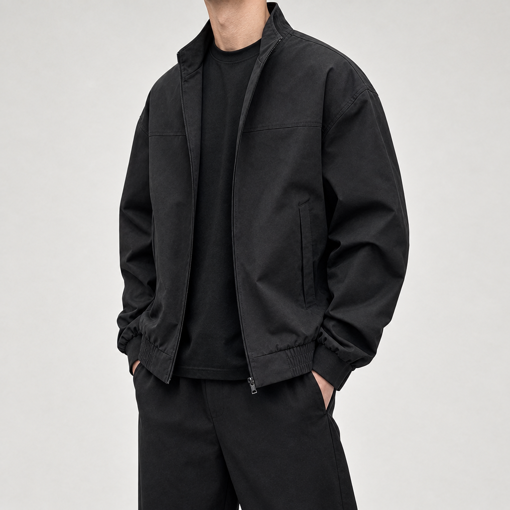 Hadrian Stand Collar Jacket