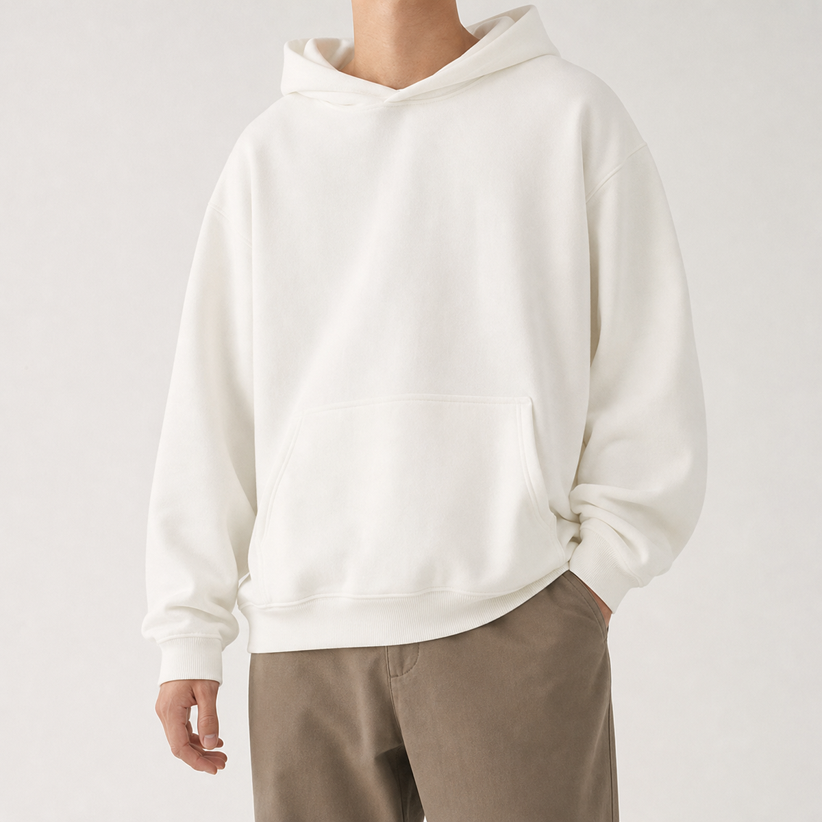 Giorgio Oversized Hoodie - White