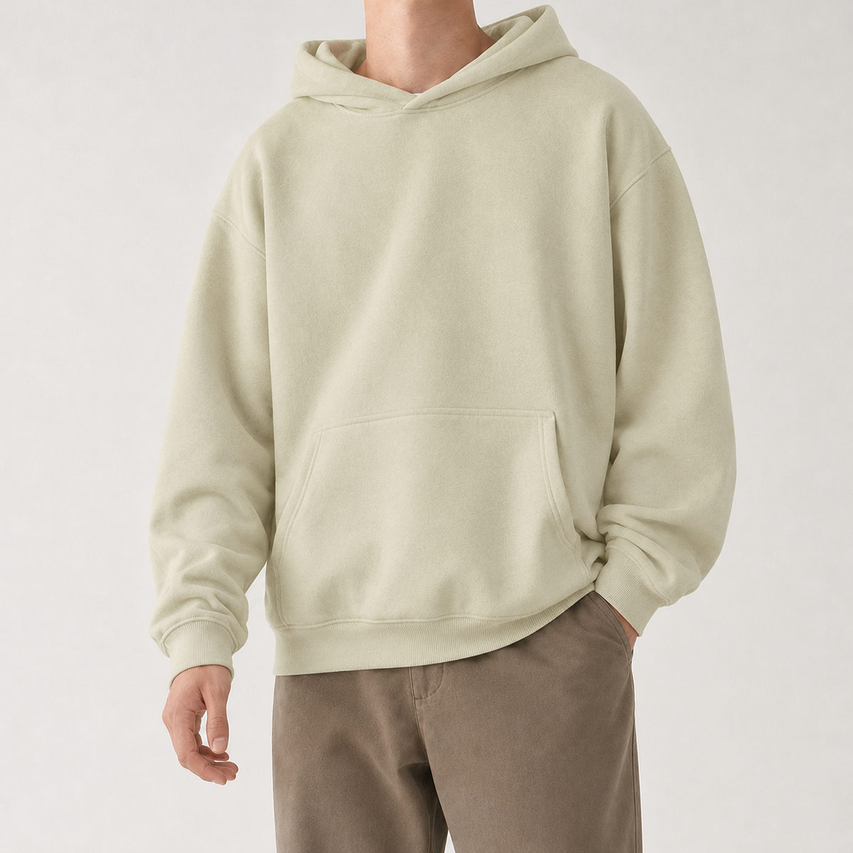 Giorgio Oversized Hoodie - Bajia Beige