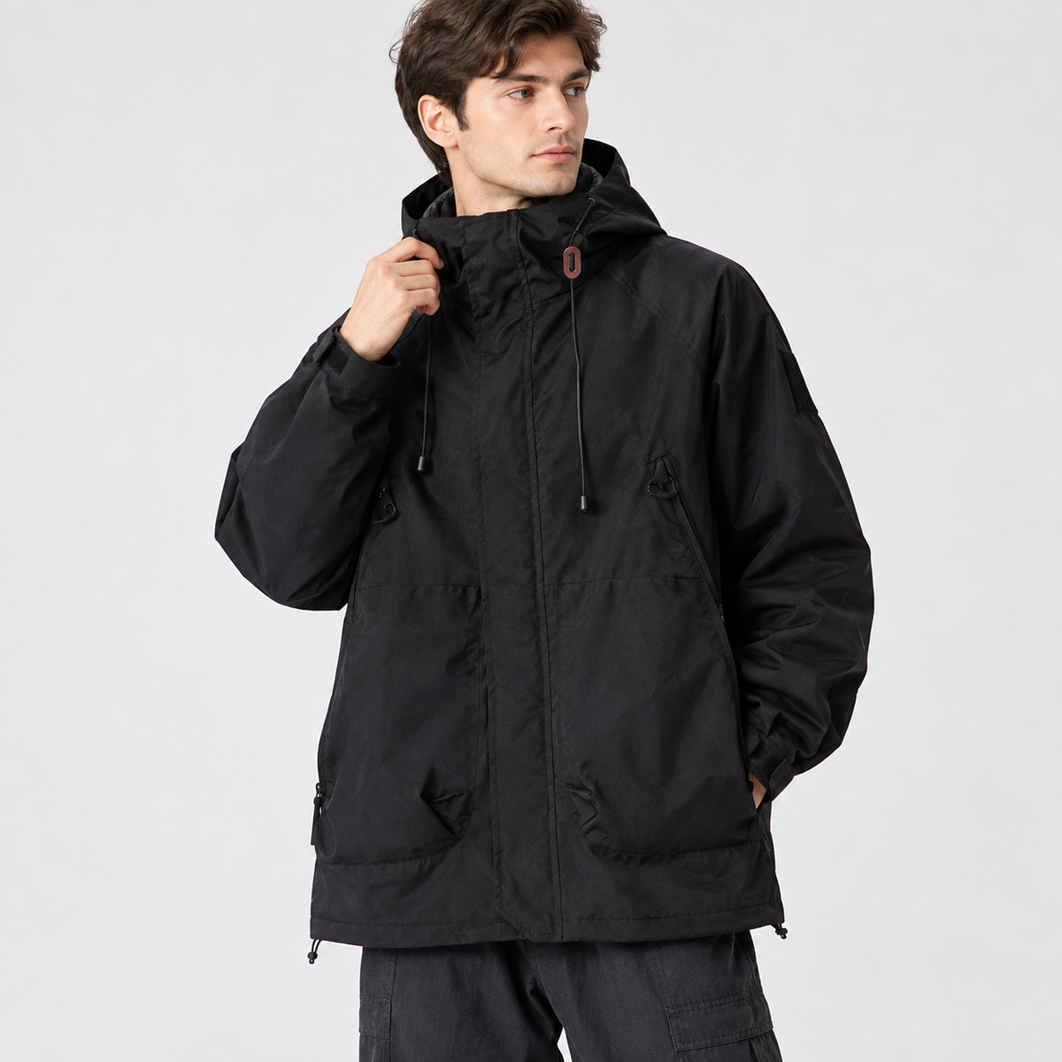 Harlan Utility Jacket - Black