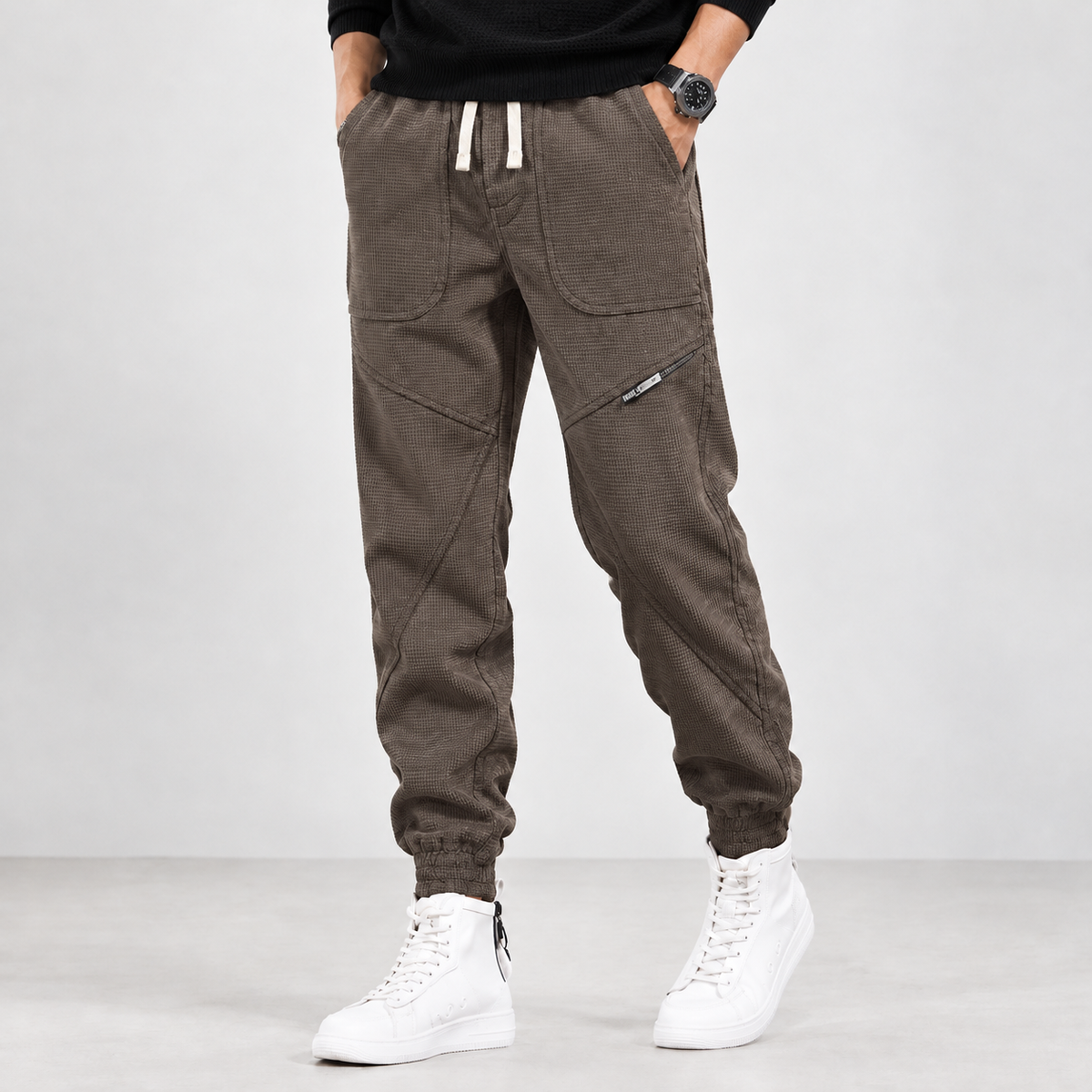 Arsene Tapered Pants - Brown