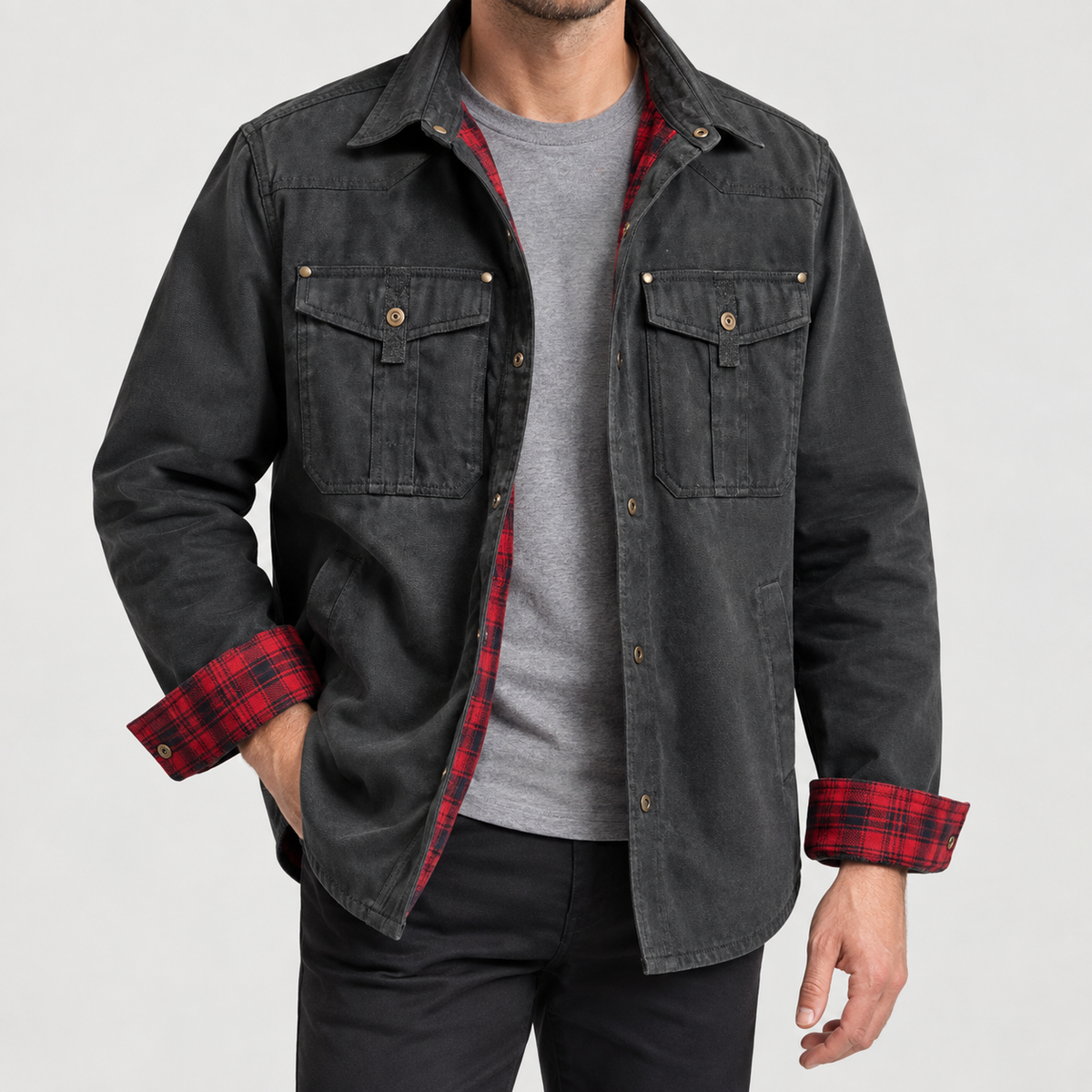 Ennis Utility Jacket - Black