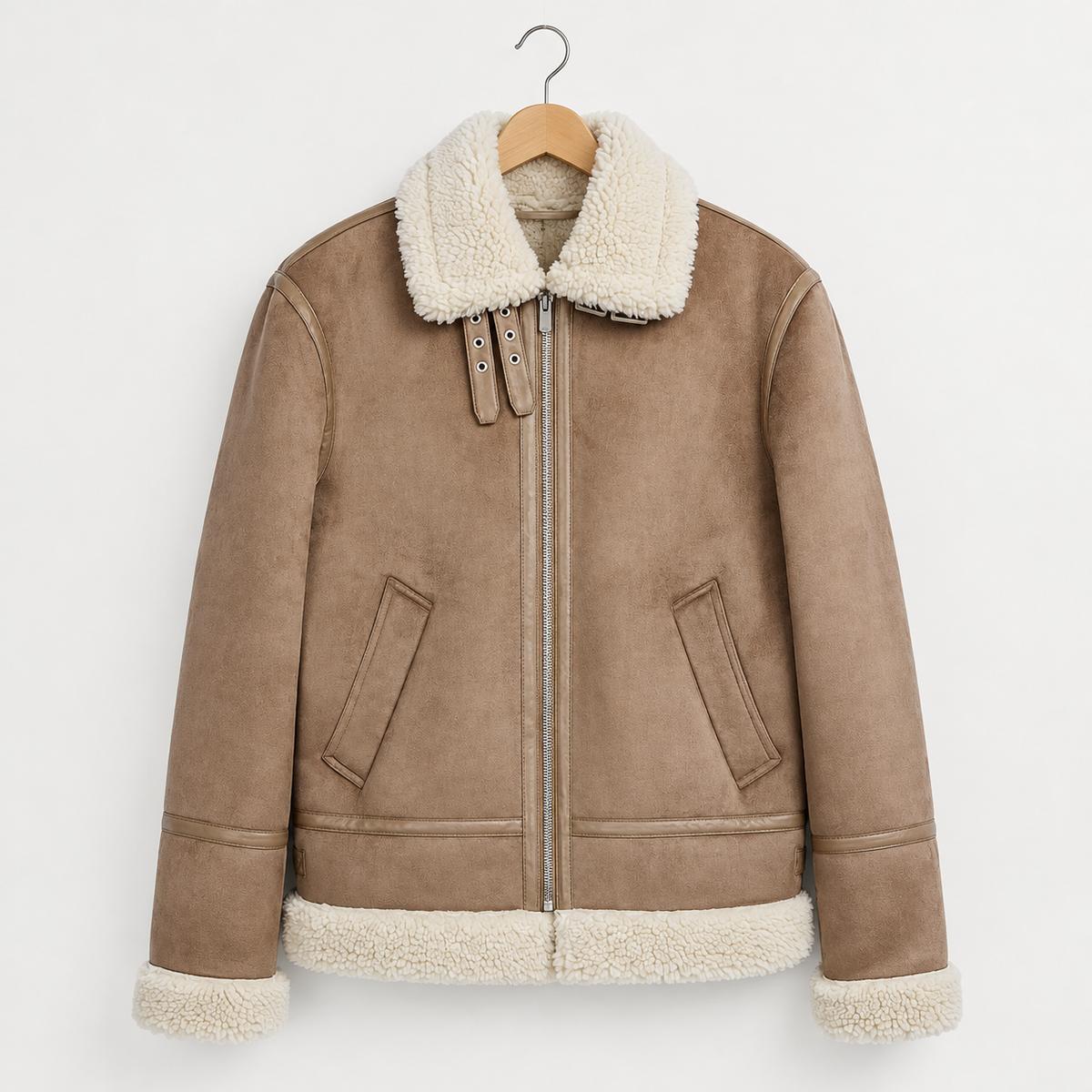 Vincent Aviator Jacket - Mink