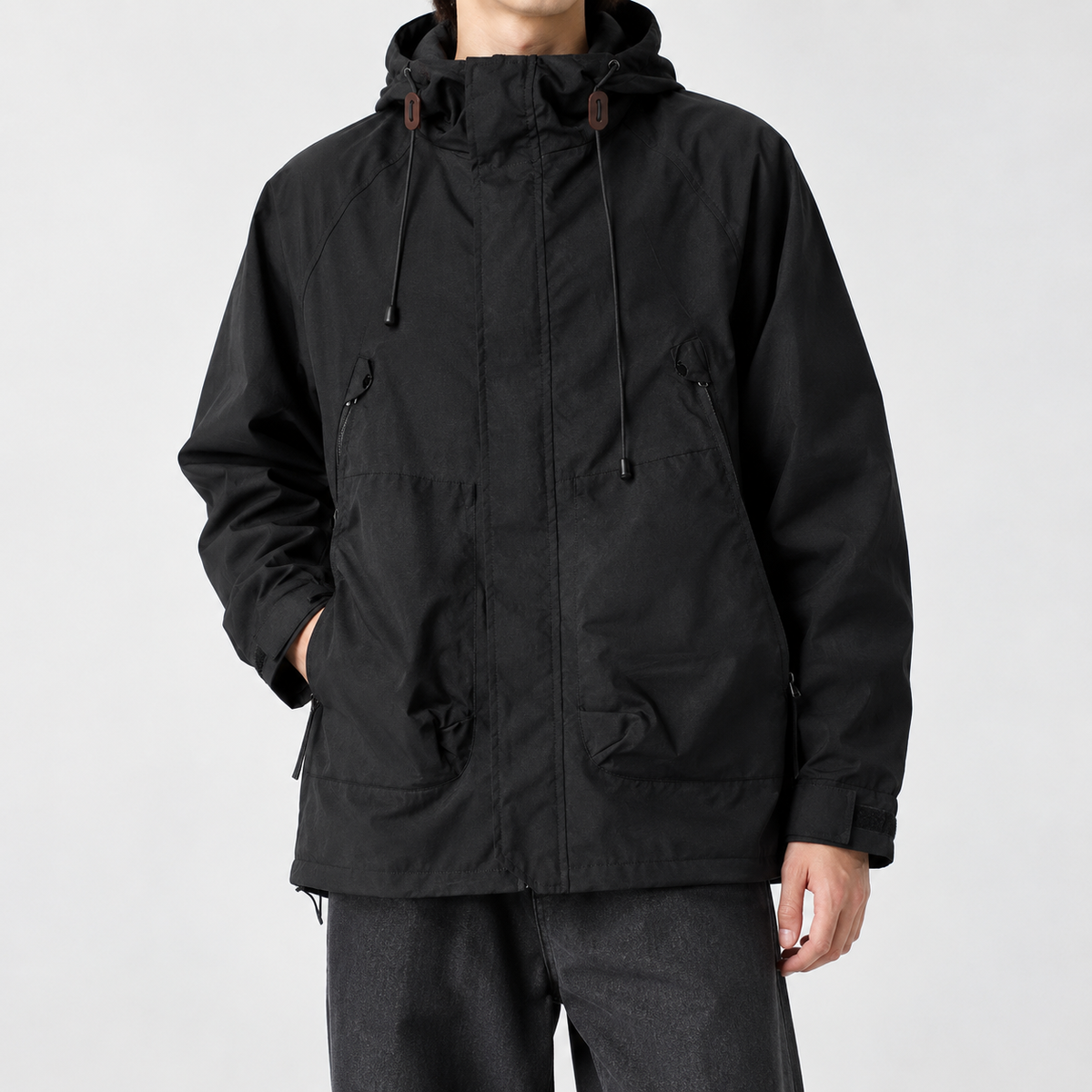 Harlan Utility Jacket - Black