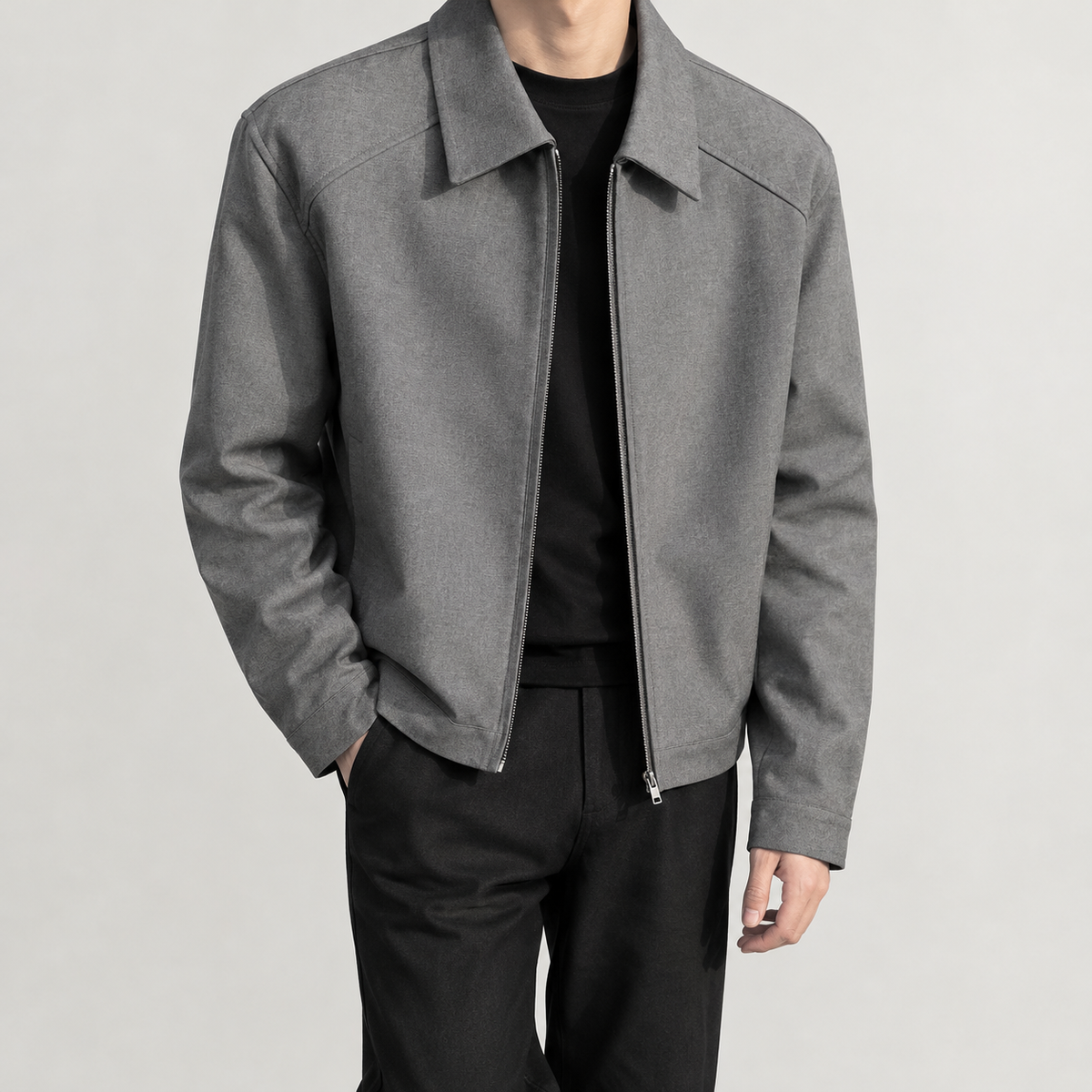 Gerard Boxy Jacket - Grey