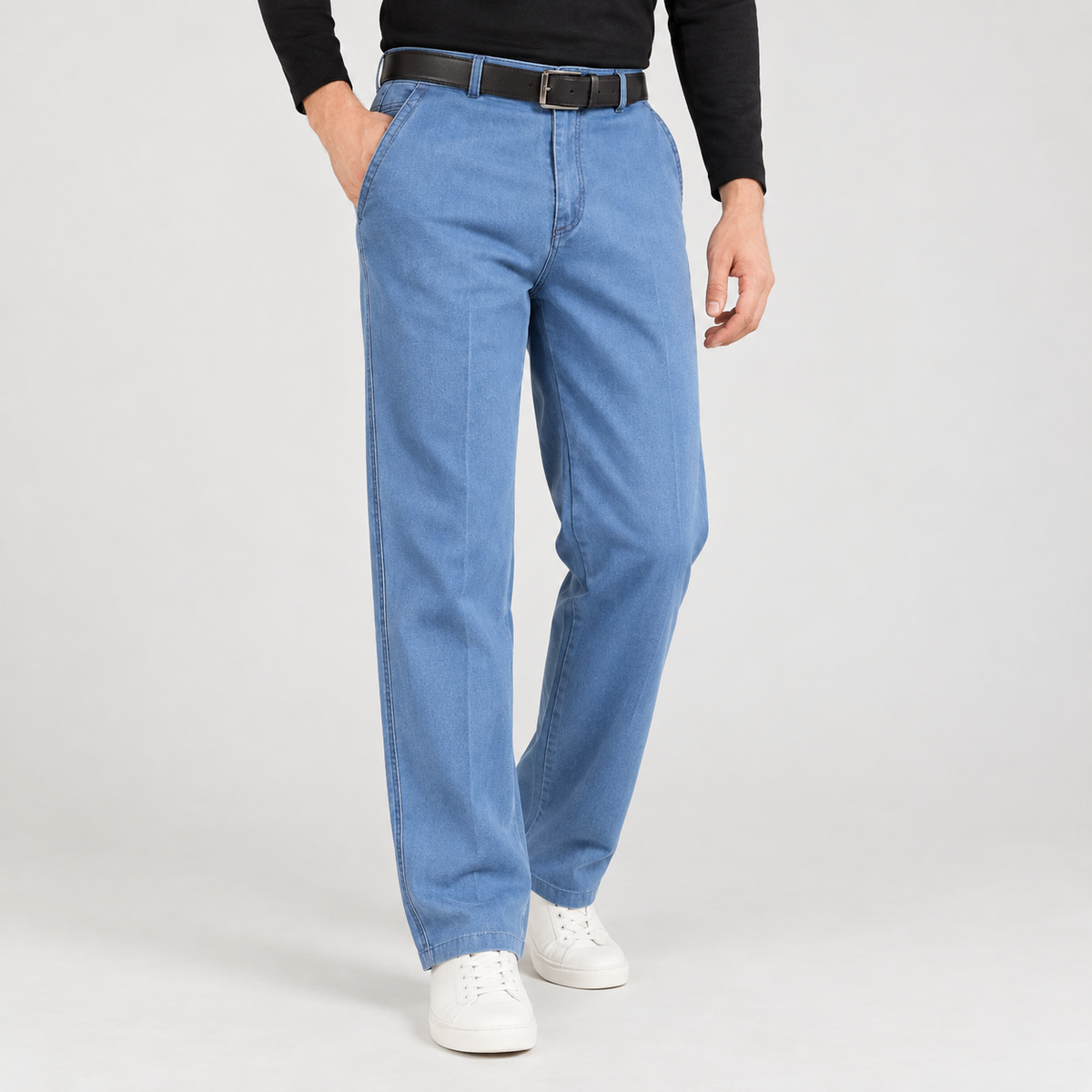 Duarte Straight Jeans - Light Blue