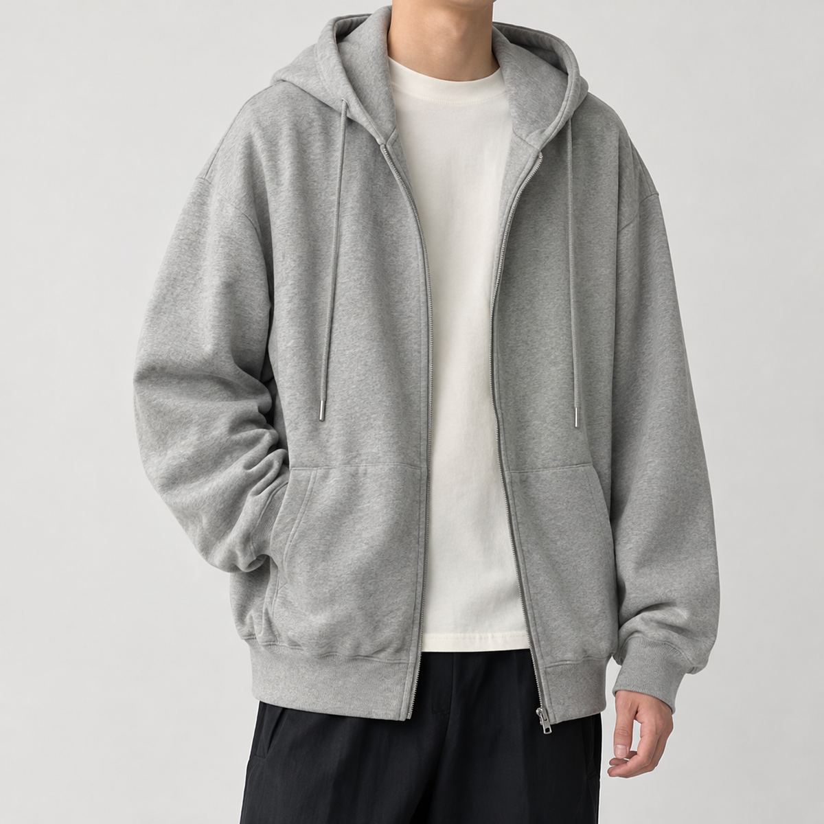 Stanislas Zip Up Jacket - Gray