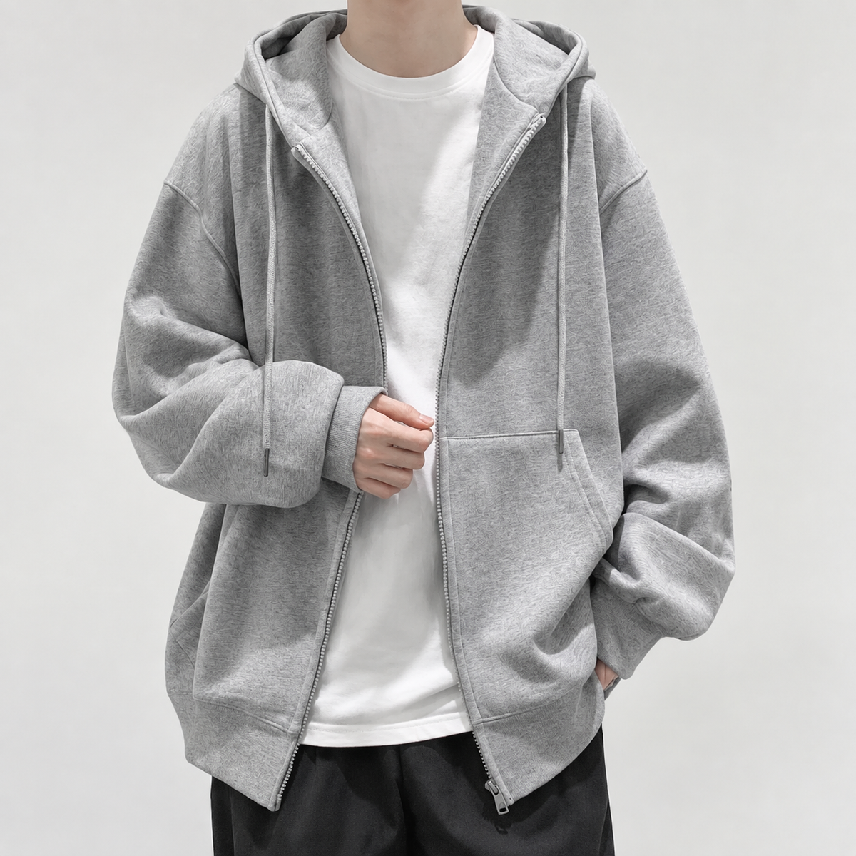 Marcel Oversized Hoodie - Gray
